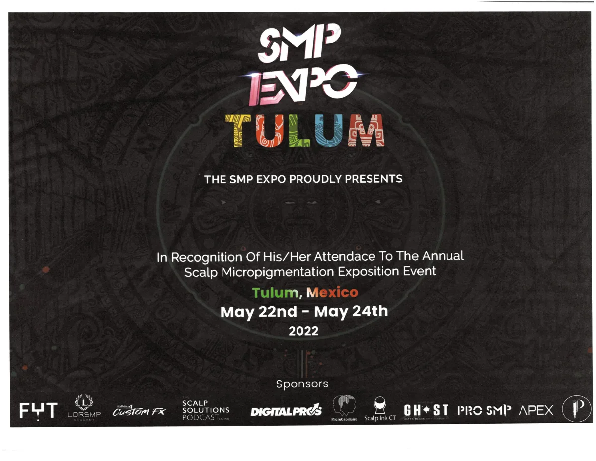 SMP EXPO TULUM 참가
멕시코 툴룸에서 열린 연례 SMP Expo에 참가하였습니다.
2022.05