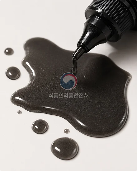 식약처등록 색소 사용